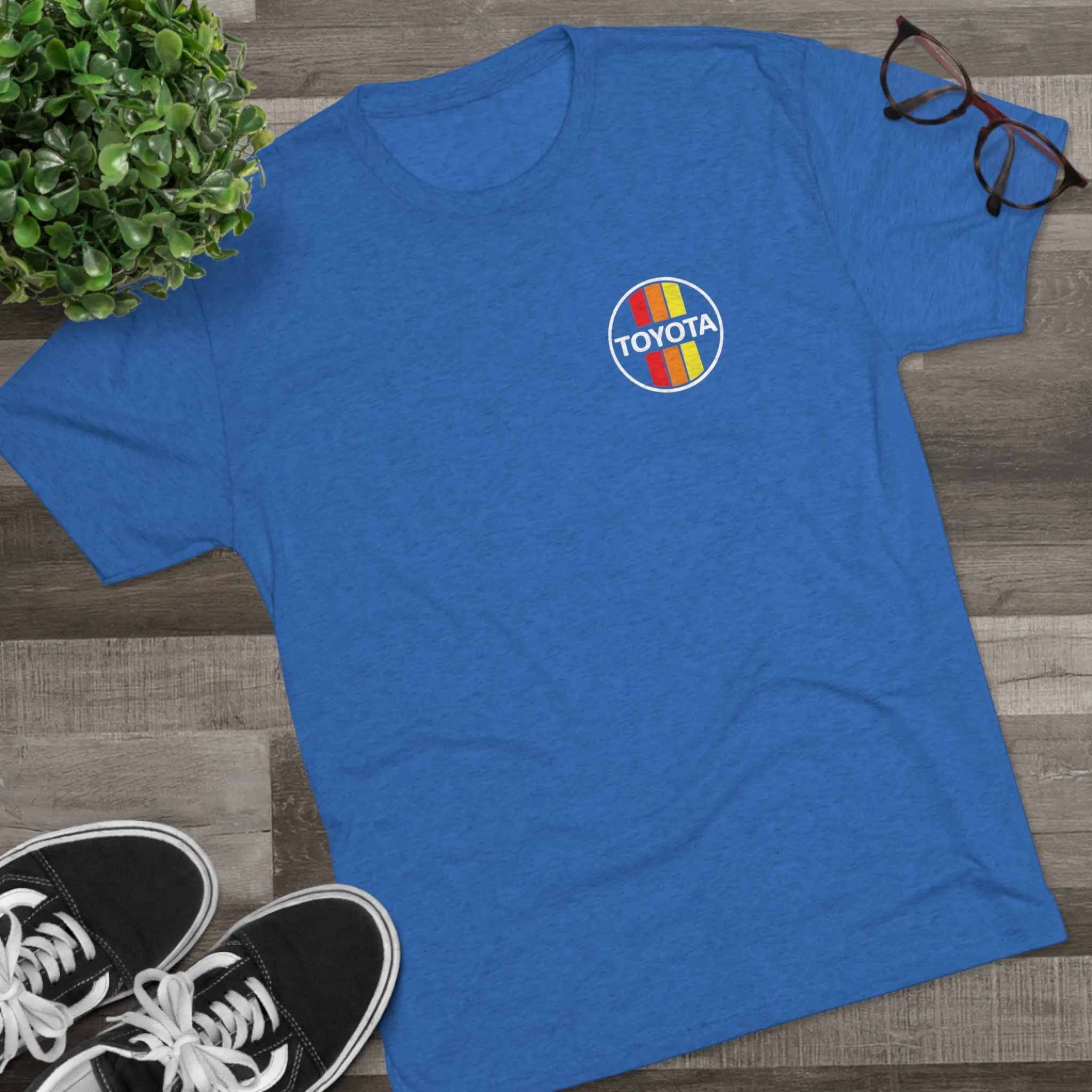 3 Stripe Premium Tri blend Mens Tee - Reefmonkey