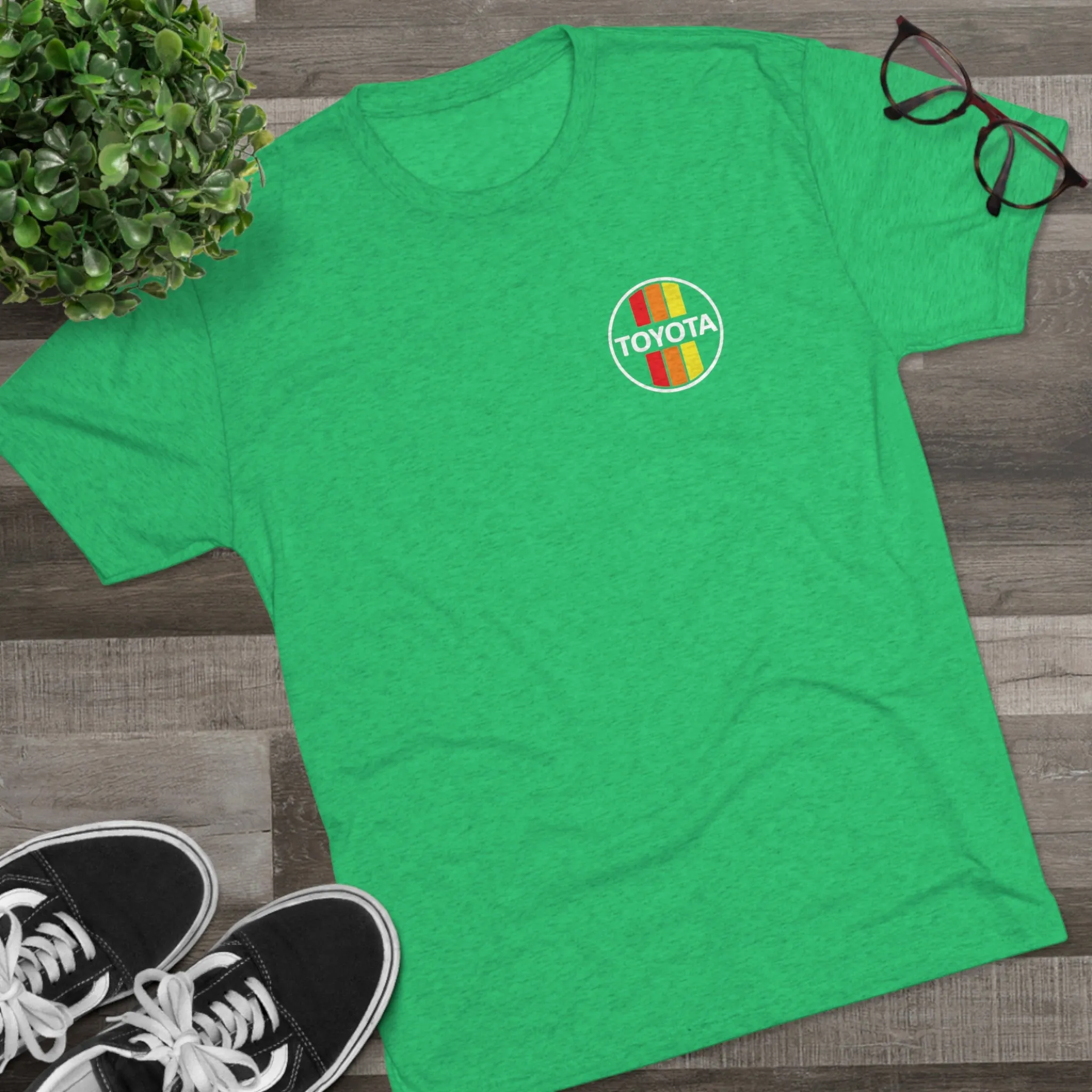 3 Stripe Premium Tri blend Mens Tee - Reefmonkey