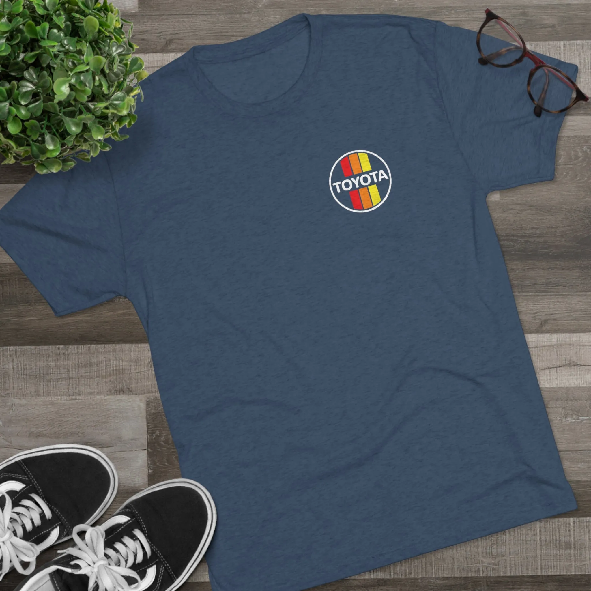 3 Stripe Premium Tri blend Mens Tee - Reefmonkey
