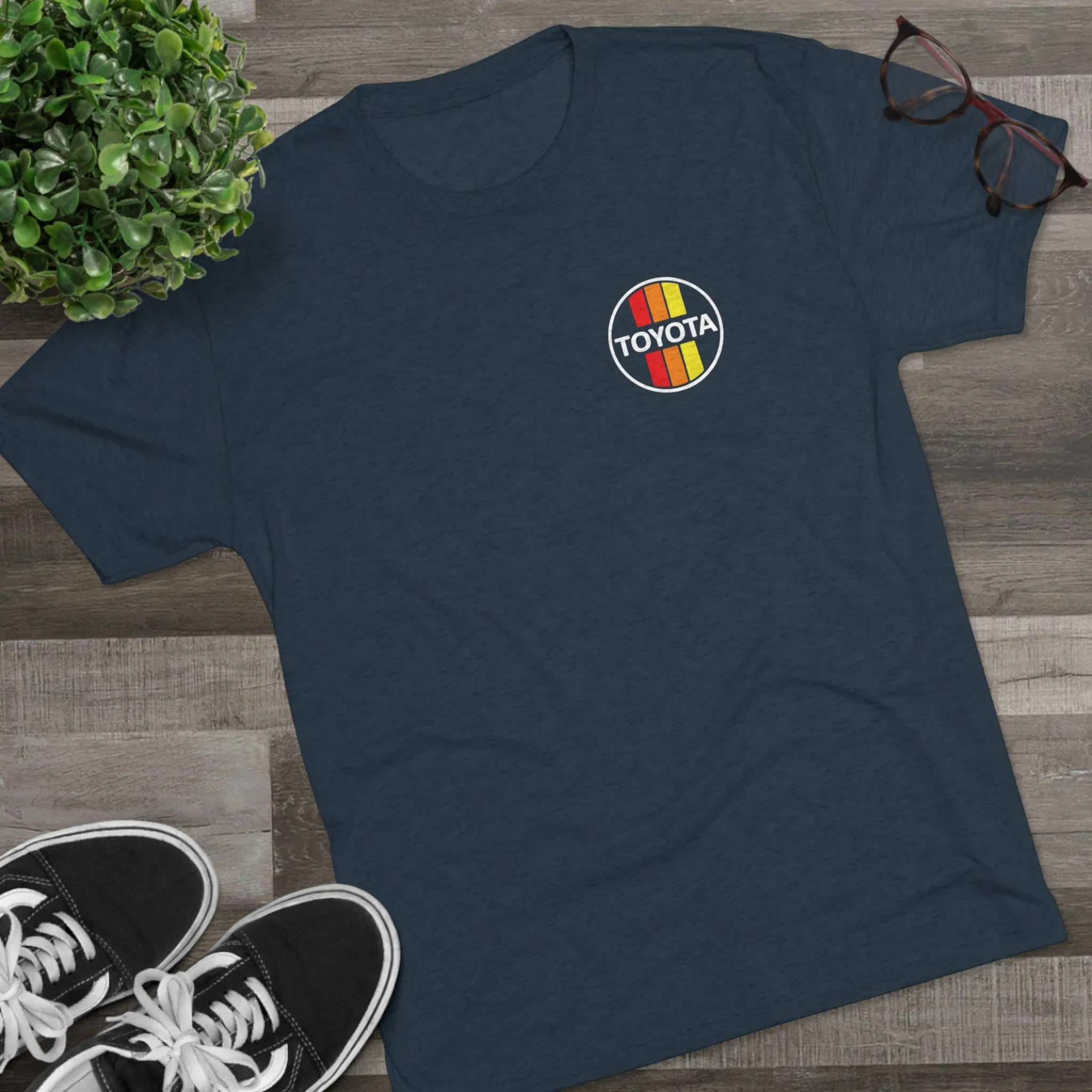 3 Stripe Premium Tri blend Mens Tee - Reefmonkey