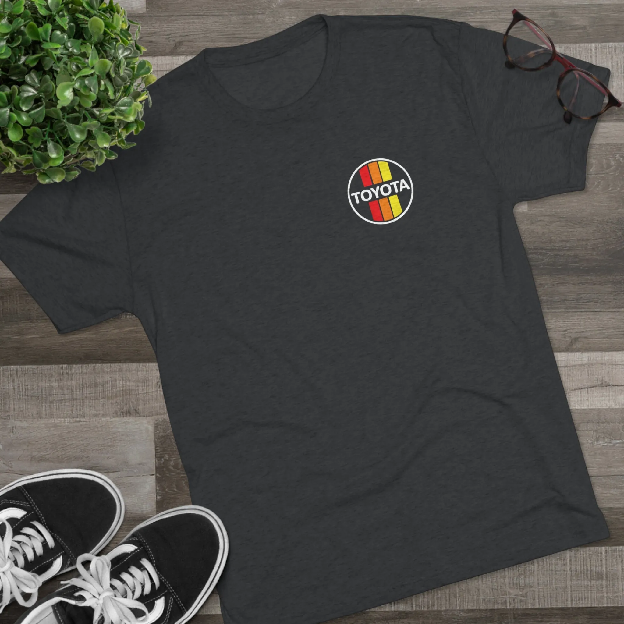 3 Stripe Premium Tri blend Mens Tee - Reefmonkey