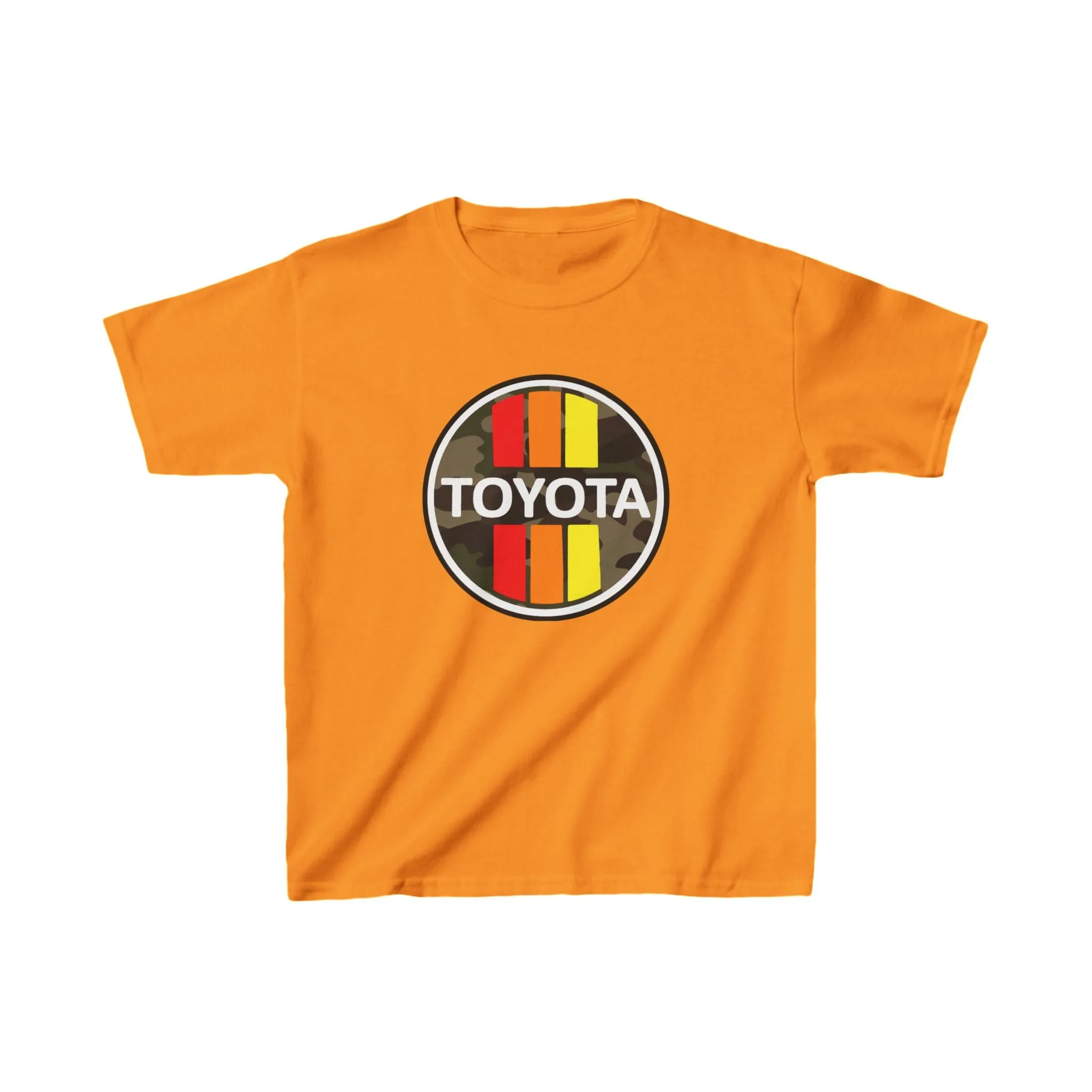3 Stripe Toyota Camouflaged Kids T Shirt - Reefmonkey
