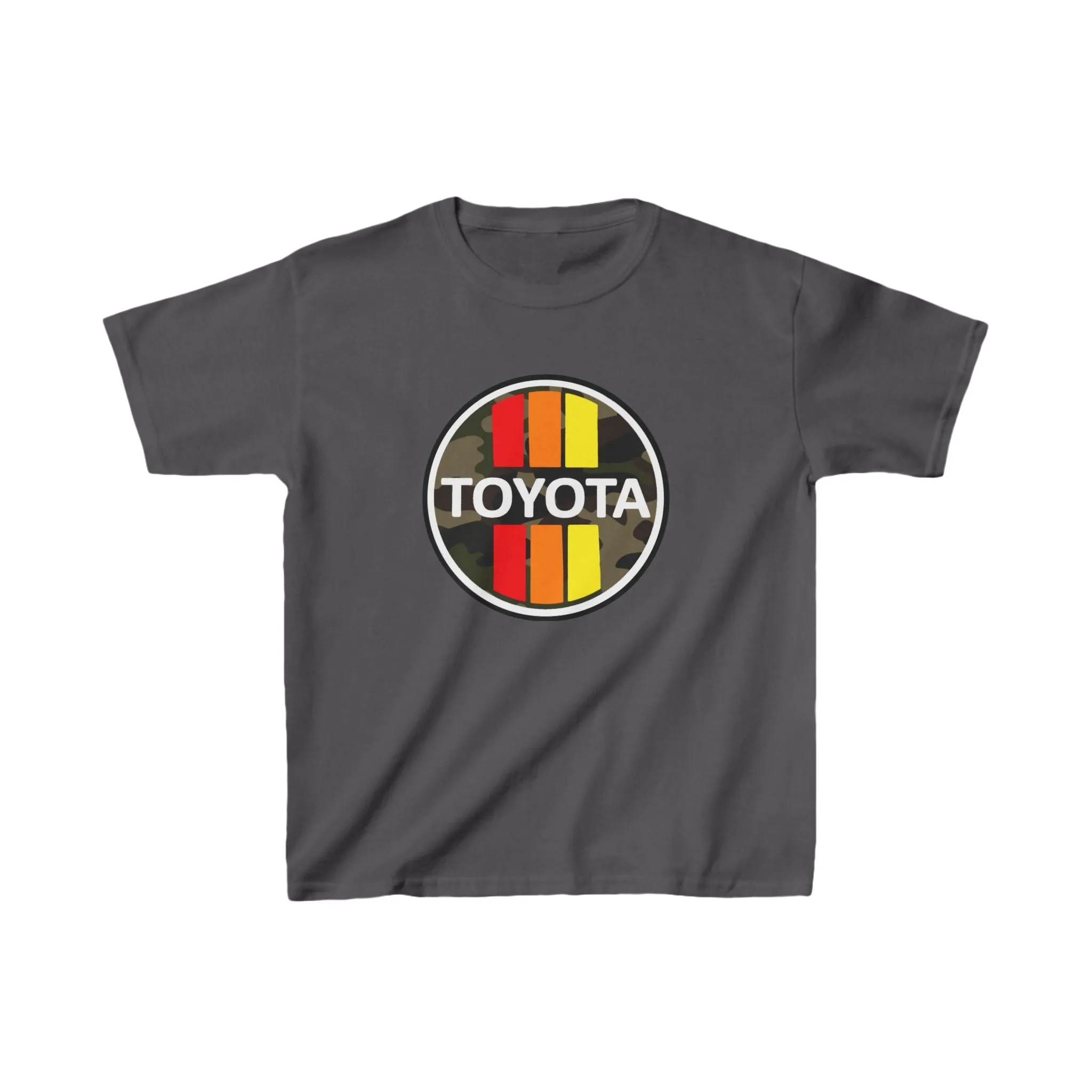 3 Stripe Toyota Camouflaged Kids T Shirt - Reefmonkey