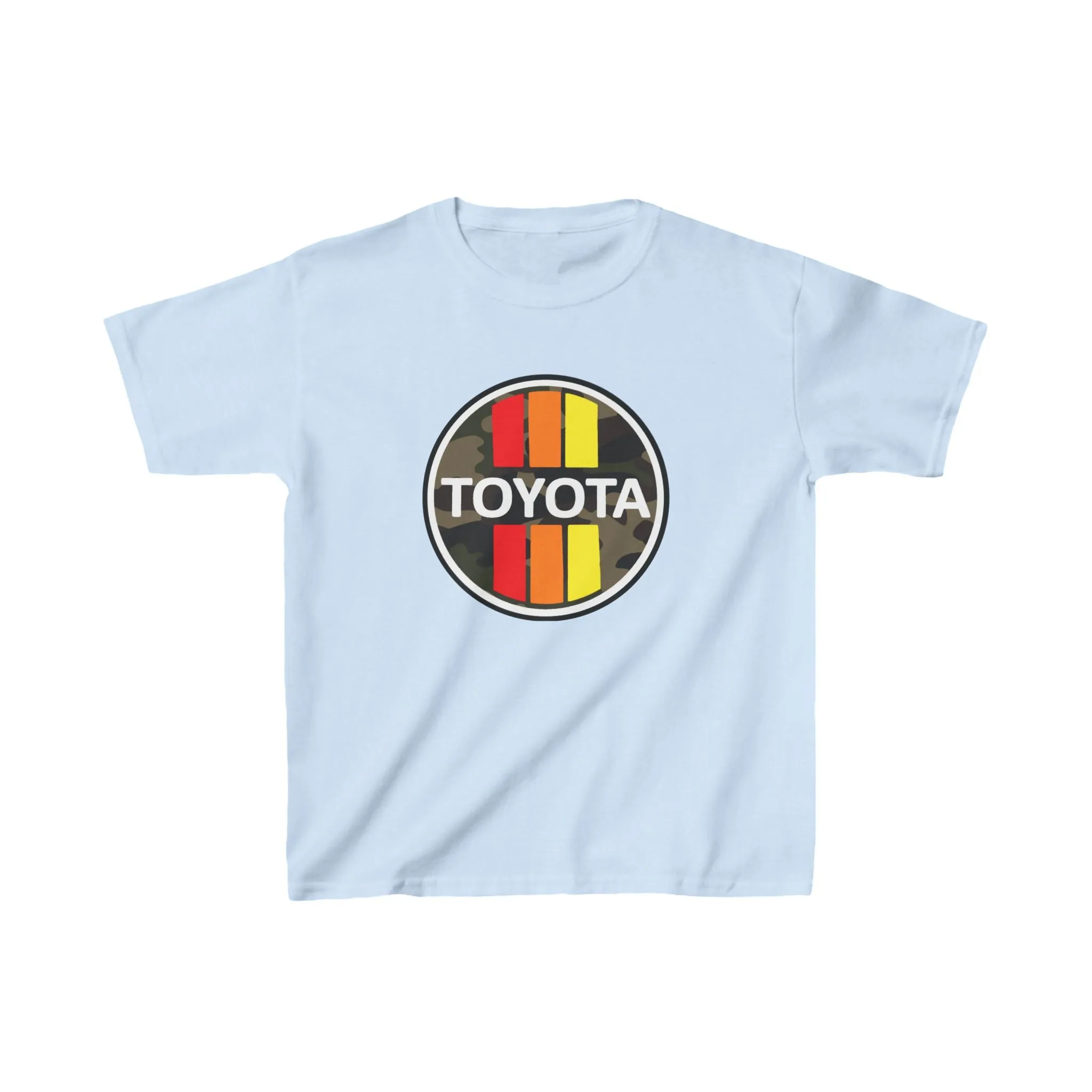3 Stripe Toyota Camouflaged Kids T Shirt - Reefmonkey