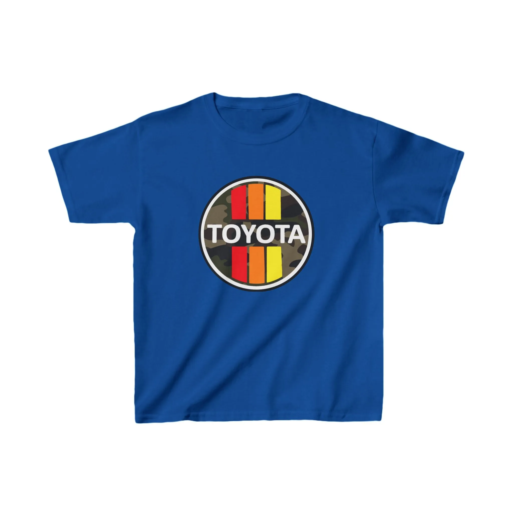 3 Stripe Toyota Camouflaged Kids T Shirt - Reefmonkey