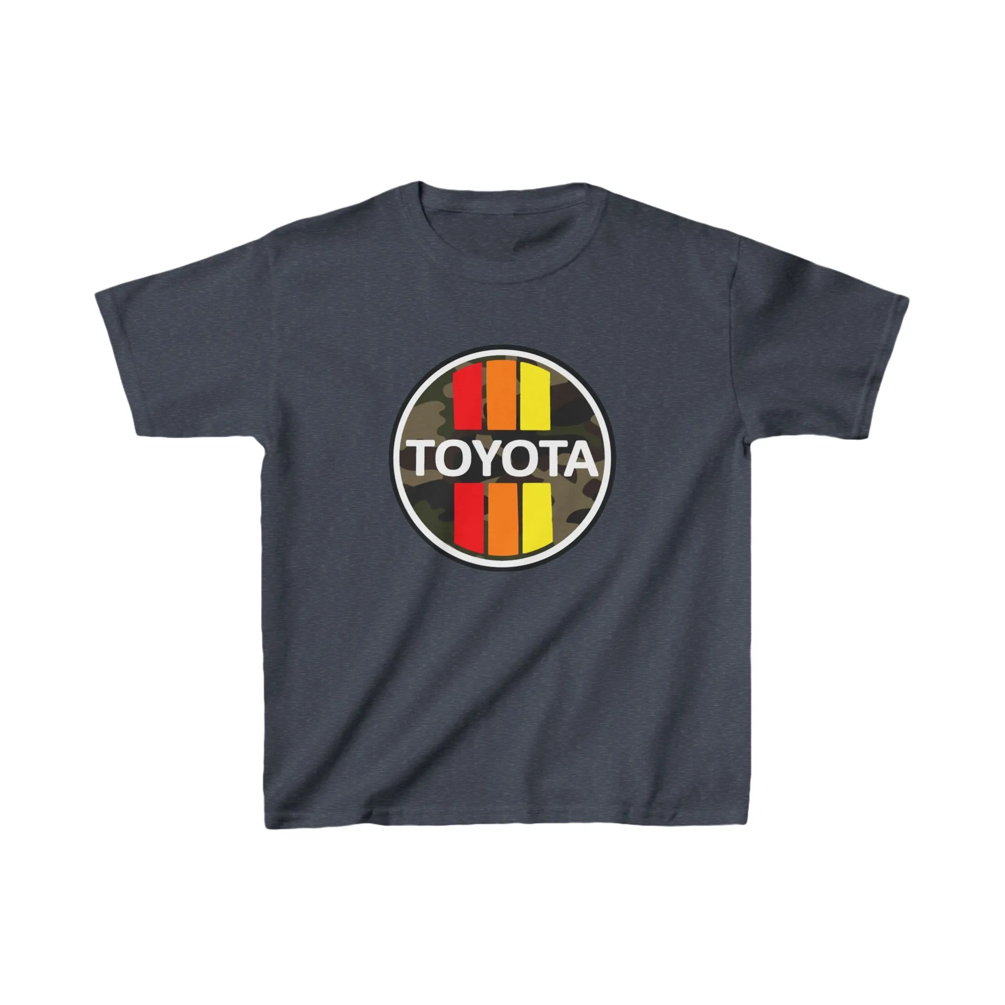 3 Stripe Toyota Camouflaged Kids T Shirt - Reefmonkey