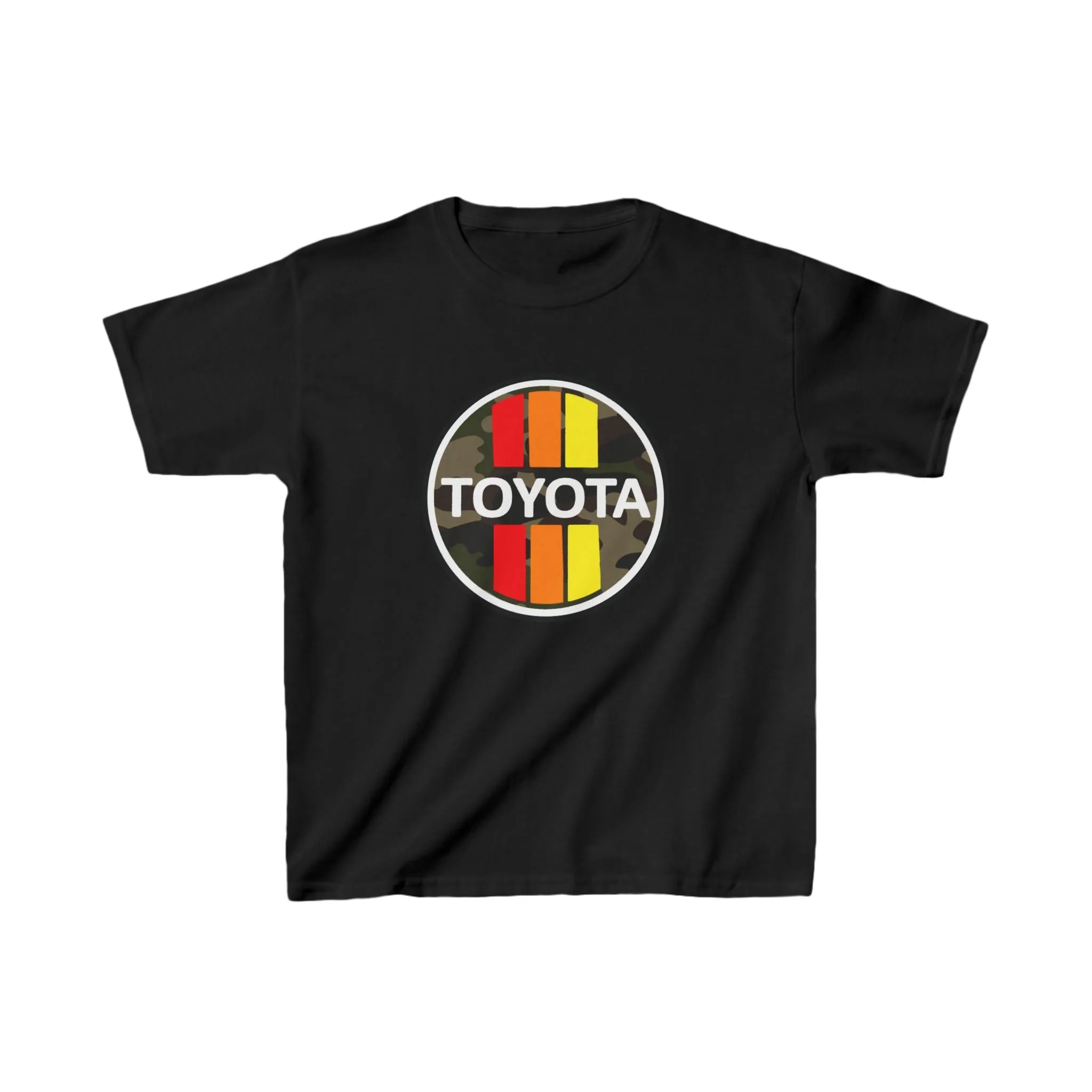 3 Stripe Toyota Camouflaged Kids T Shirt - Reefmonkey