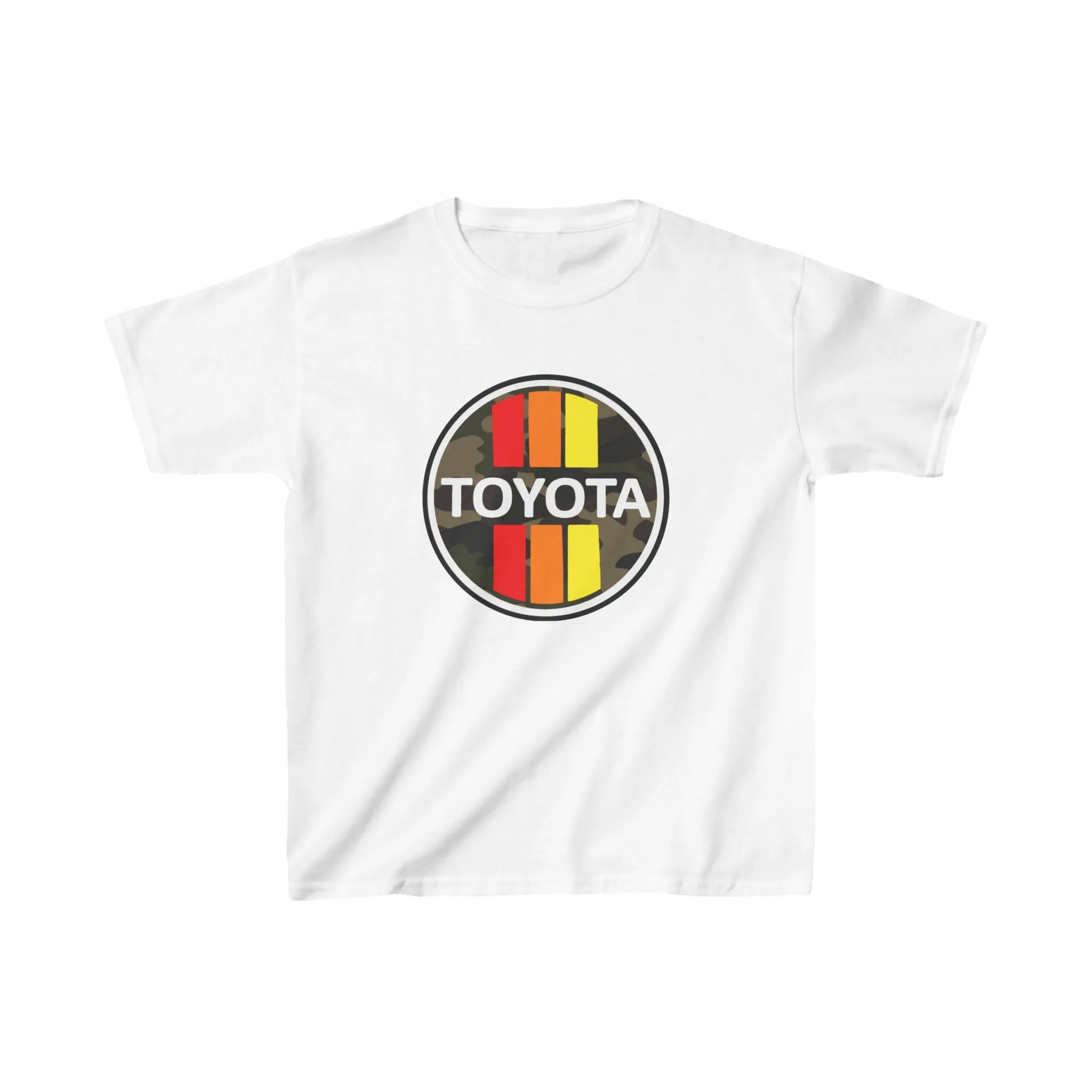 3 Stripe Toyota Camouflaged Kids T Shirt - Reefmonkey