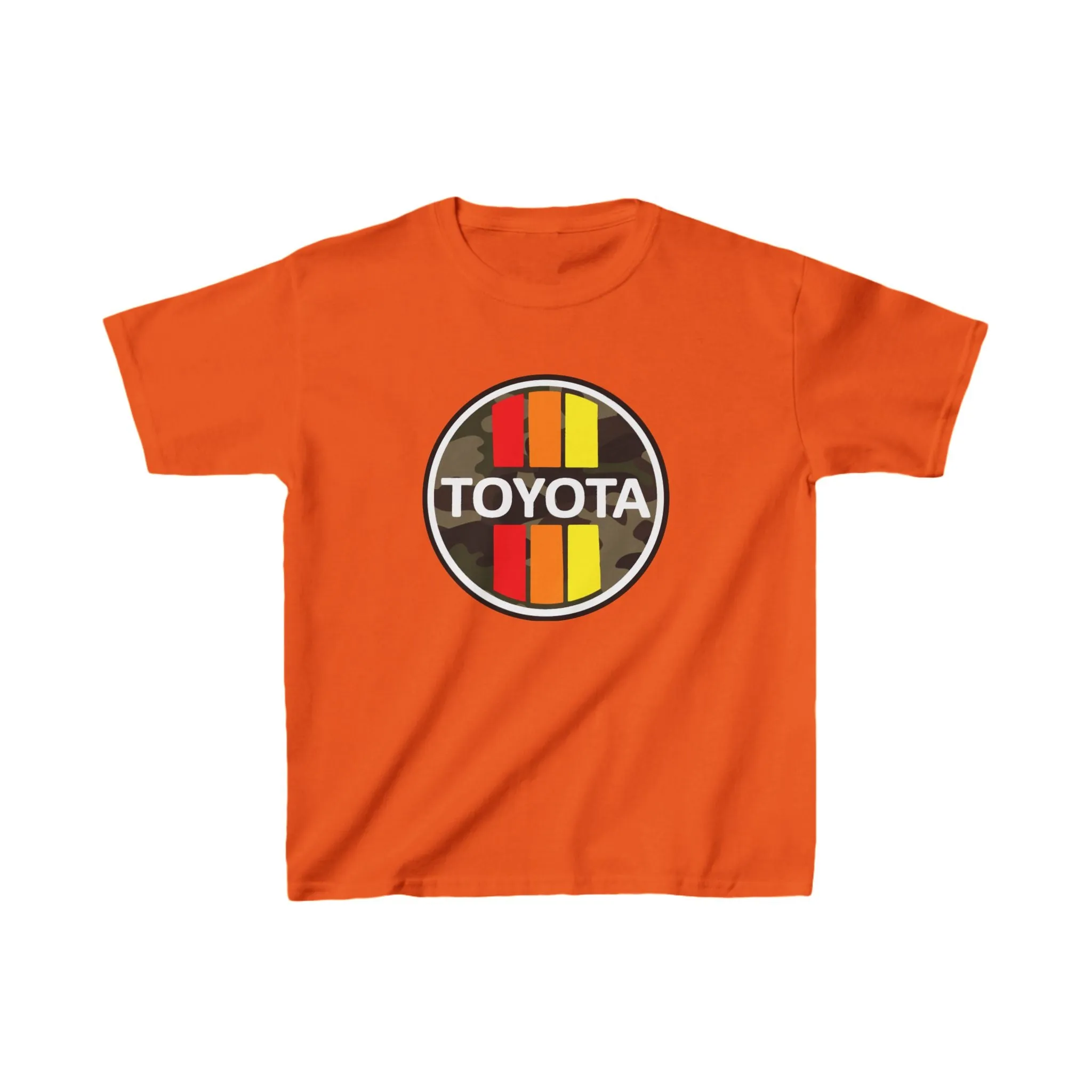 3 Stripe Toyota Camouflaged Kids T Shirt - Reefmonkey