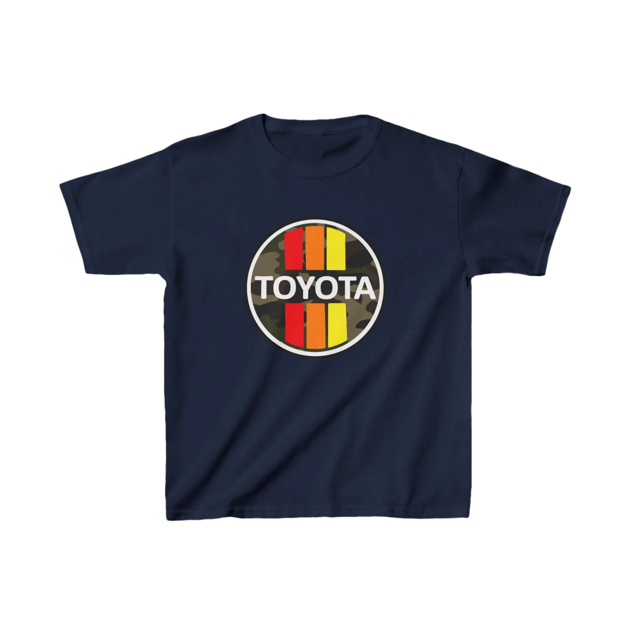3 Stripe Toyota Camouflaged Kids T Shirt - Reefmonkey