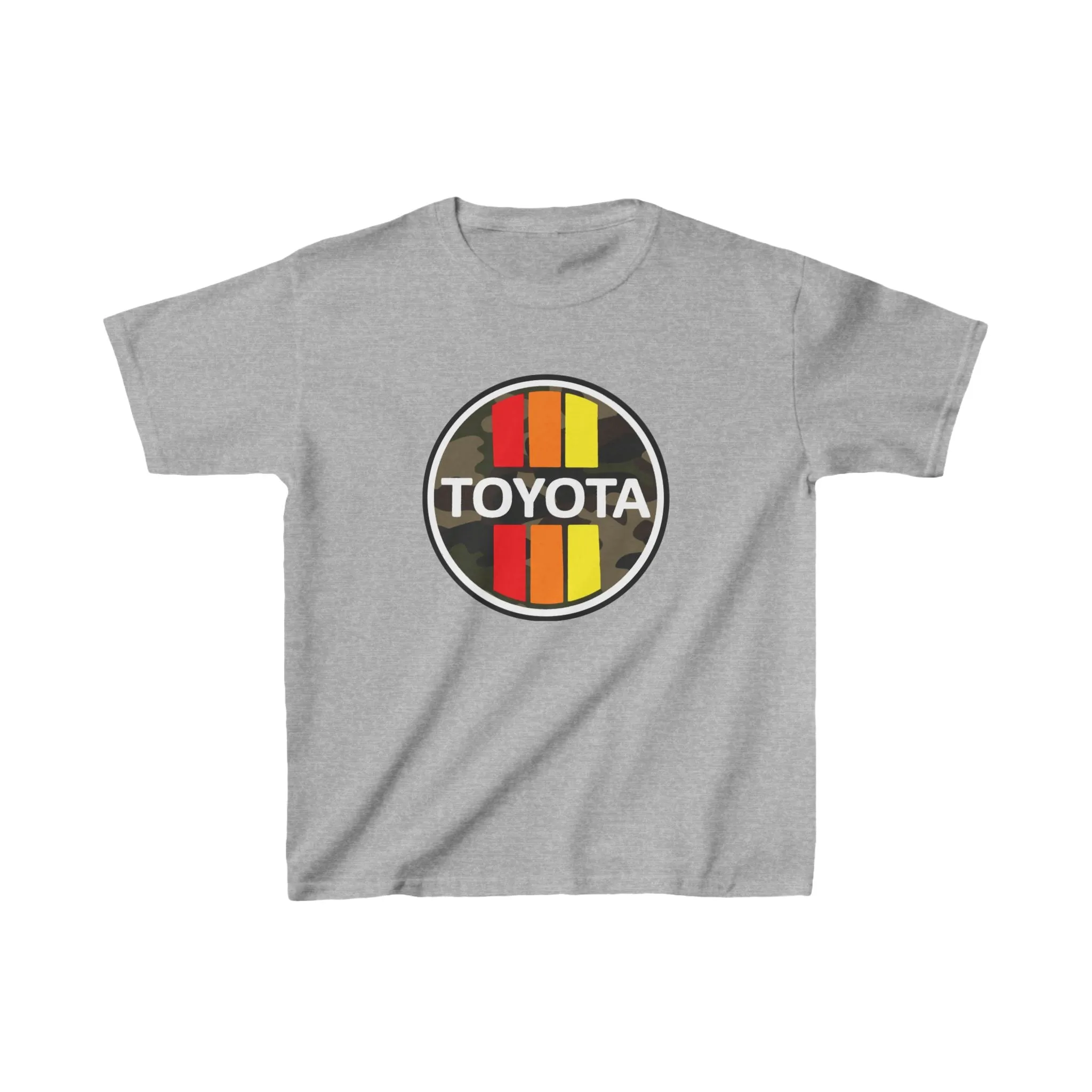 3 Stripe Toyota Camouflaged Kids T Shirt - Reefmonkey