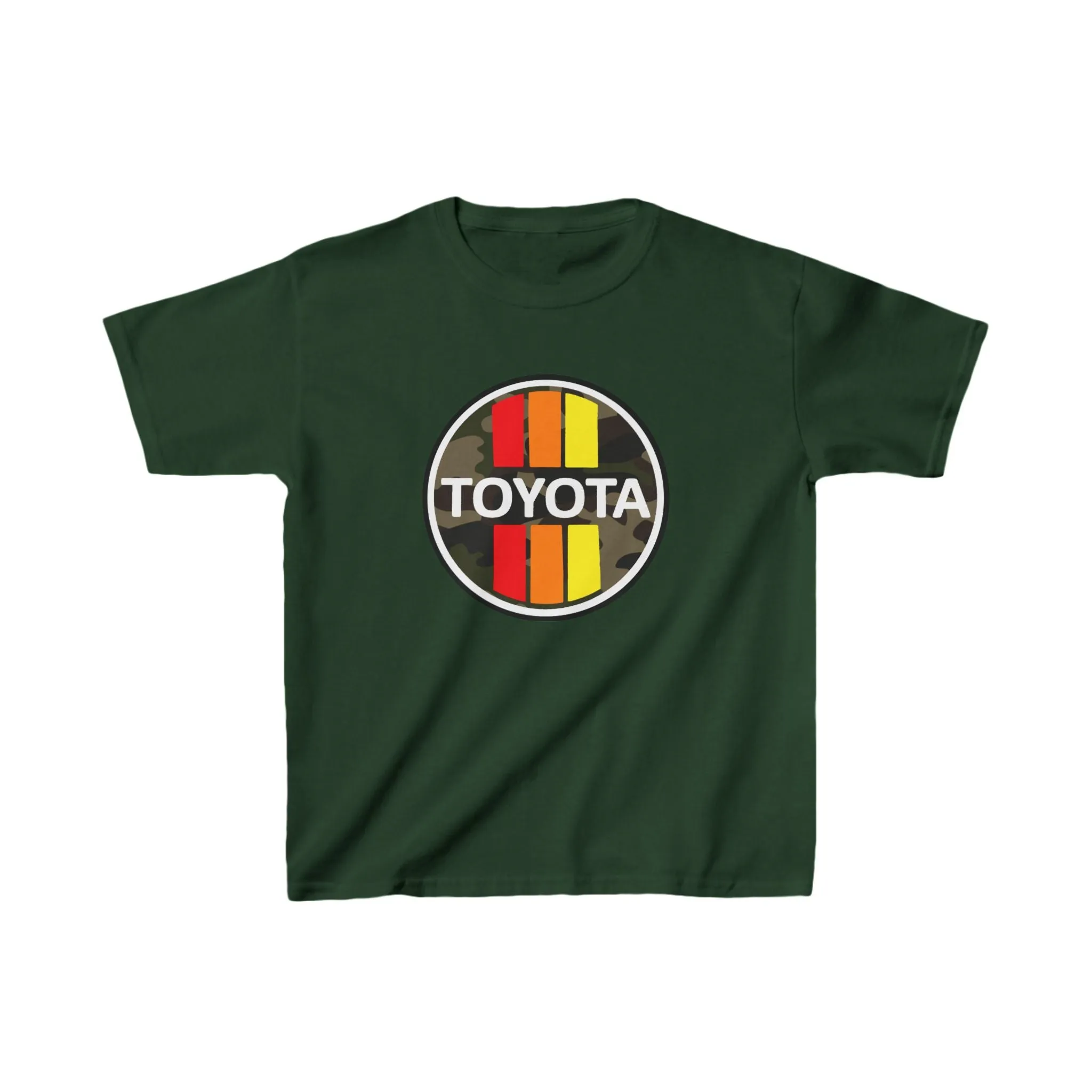 3 Stripe Toyota Camouflaged Kids T Shirt - Reefmonkey