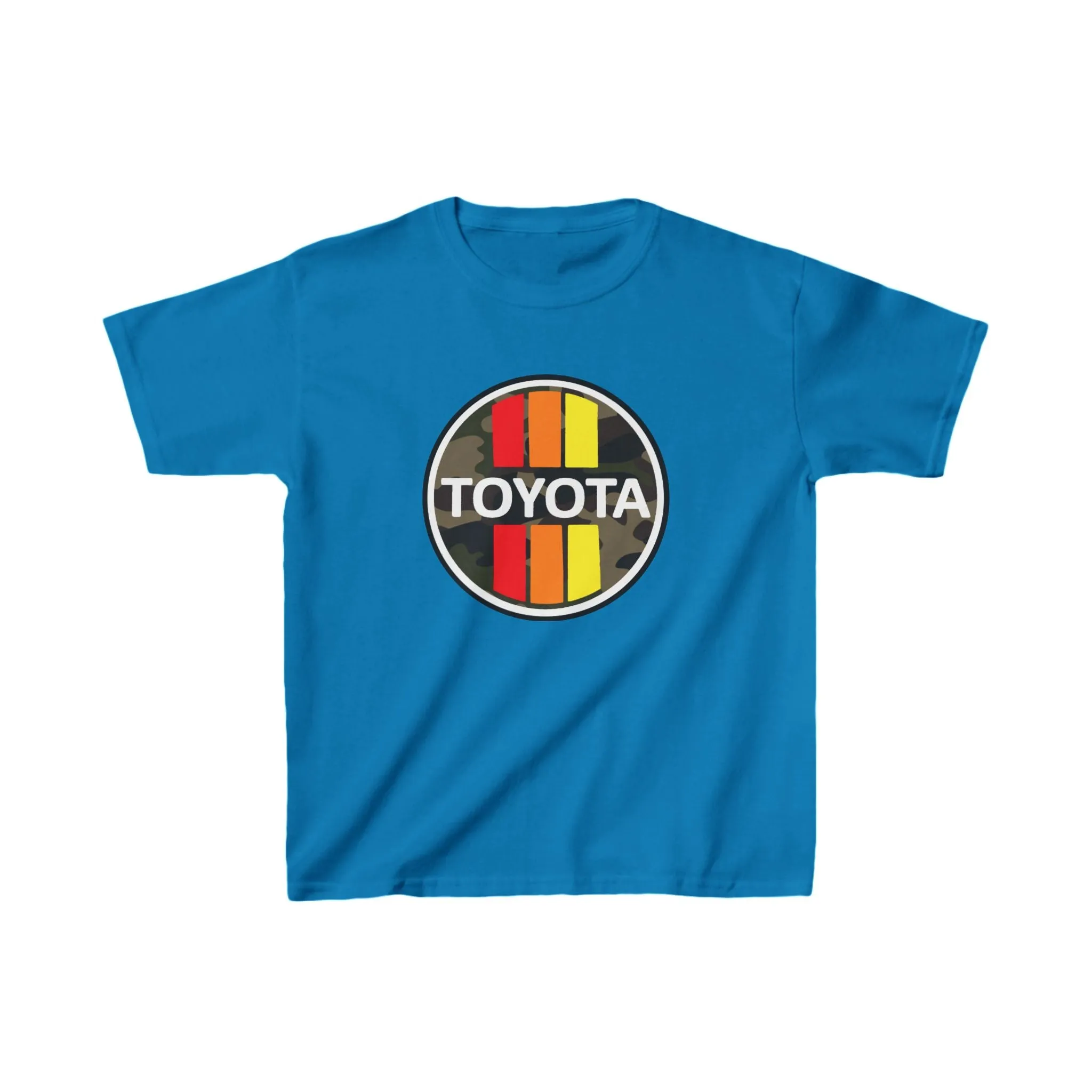 3 Stripe Toyota Camouflaged Kids T Shirt - Reefmonkey