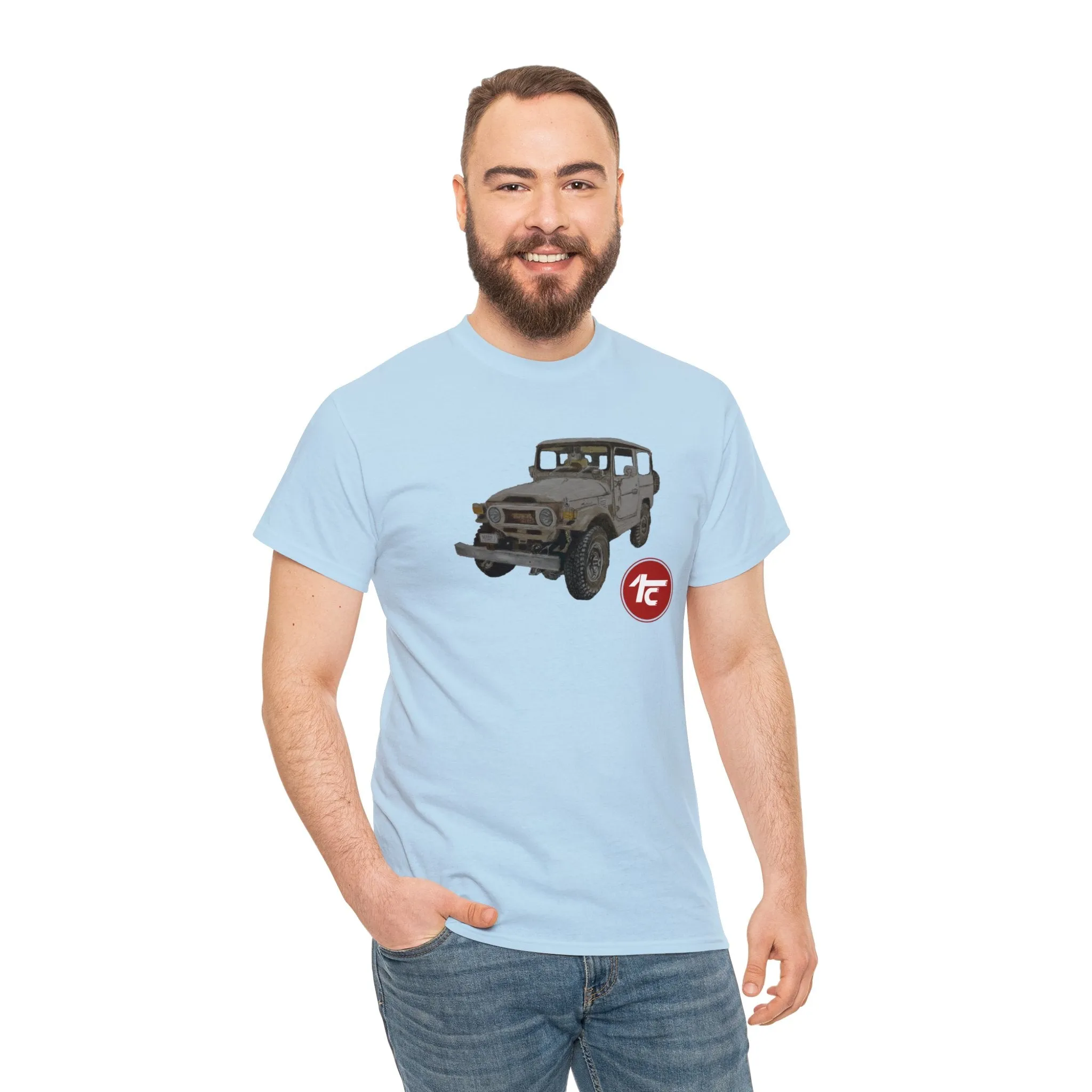 40 Channel FJ40 Unisex Tee - Land Cruiser T Shirt -  Australia Reefmonkey