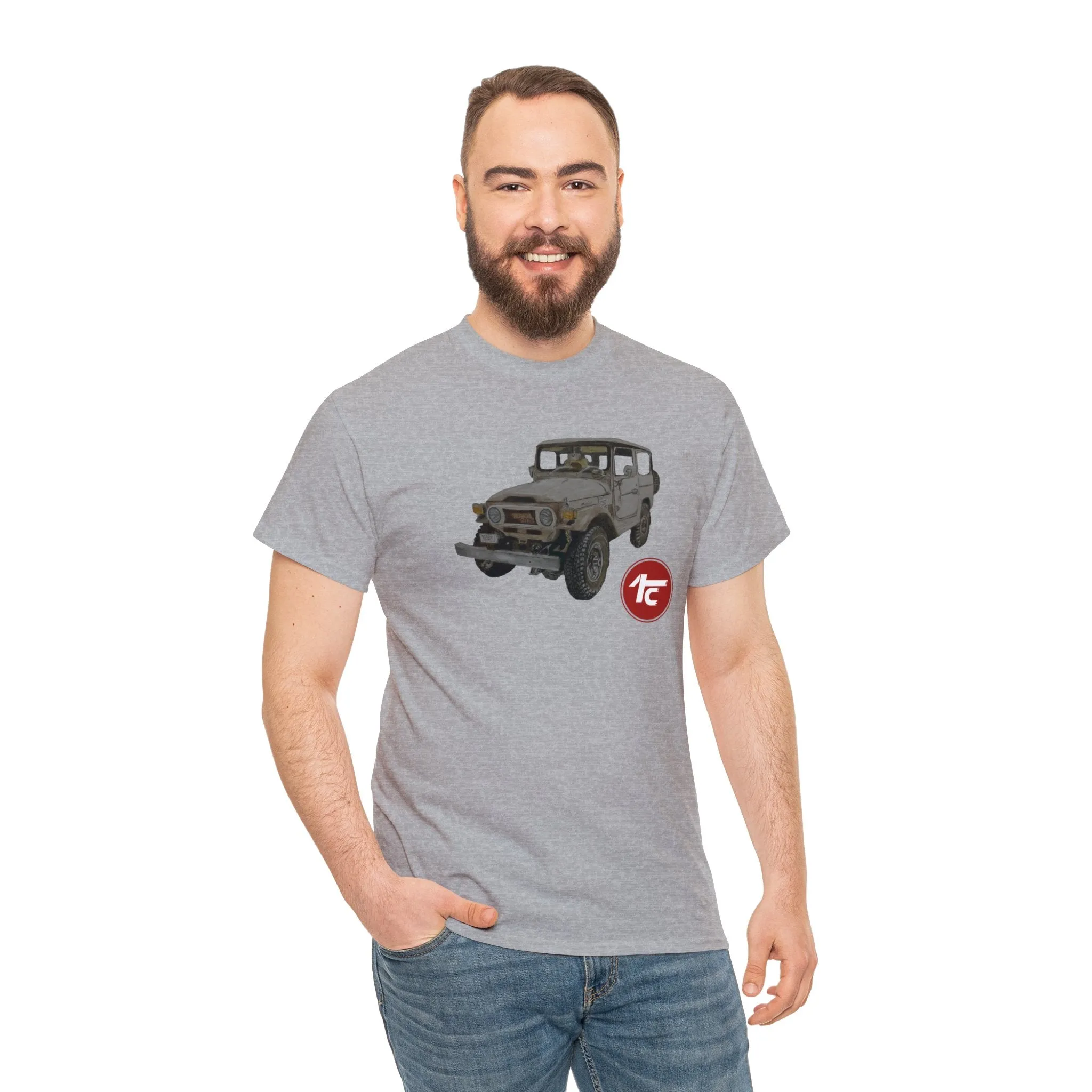 40 Channel FJ40 Unisex Tee - Land Cruiser T Shirt -  Australia Reefmonkey