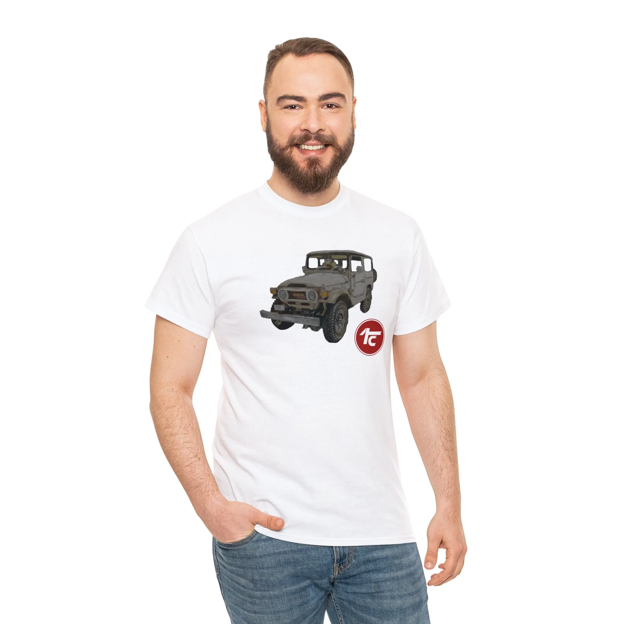 40 Channel FJ40 Unisex Tee - Land Cruiser T Shirt -  Australia Reefmonkey
