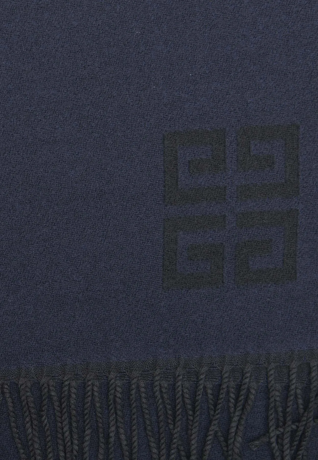 4G Logo Wool Scarf