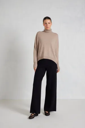 A Polo Bay Cashmere Sweater in Cobblestone