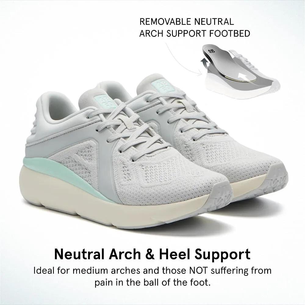 ABEO MXV Shift Walking Shoes for Women | Plantar Fasciitis Relief | Orthopedic Shoes for Women | Removable Orthotic Inserts