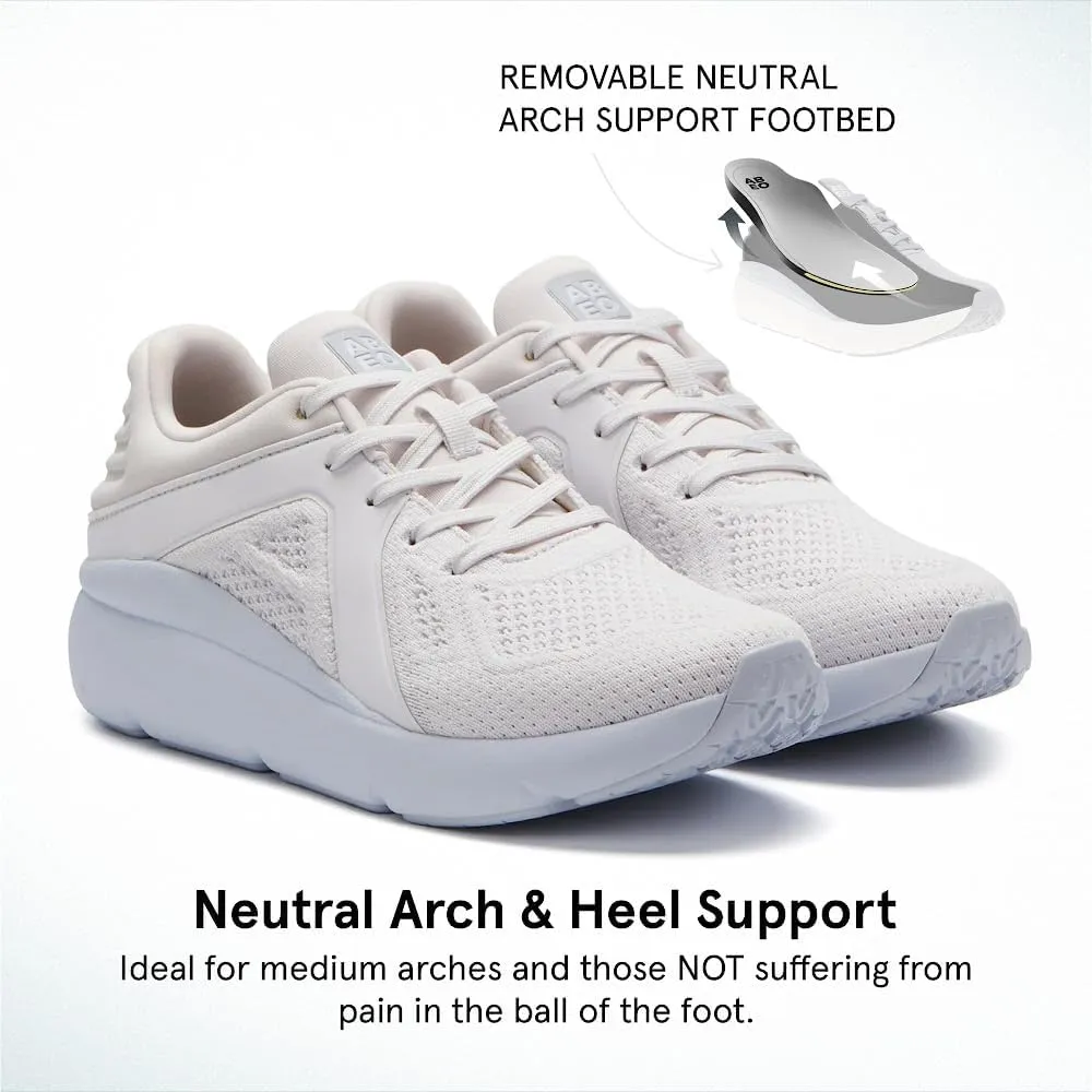 ABEO MXV Shift Walking Shoes for Women | Plantar Fasciitis Relief | Orthopedic Shoes for Women | Removable Orthotic Inserts