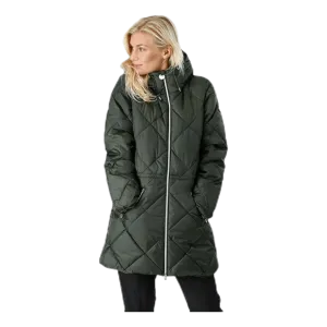 Active Quilt Jacket Green