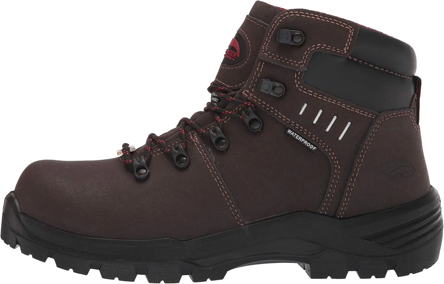 Avenger Work Boots Men's A7402 Foundation Met 6" Carbon Toe Waterproof Work Boot