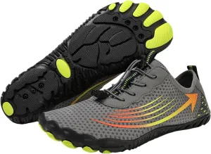 Barefoot Shoes for Women Men Wide Toe Box Healthy & Non-Slip Barefoot Shoes Athletic Footwear Waterproof Hiking Shoe Pro Barefoot Shoe Breathable Quick Dry Sneakers Unisex