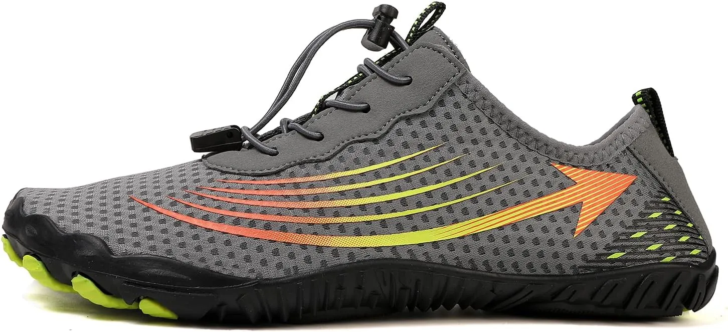 Barefoot Shoes for Women Men Wide Toe Box Healthy & Non-Slip Barefoot Shoes Athletic Footwear Waterproof Hiking Shoe Pro Barefoot Shoe Breathable Quick Dry Sneakers Unisex