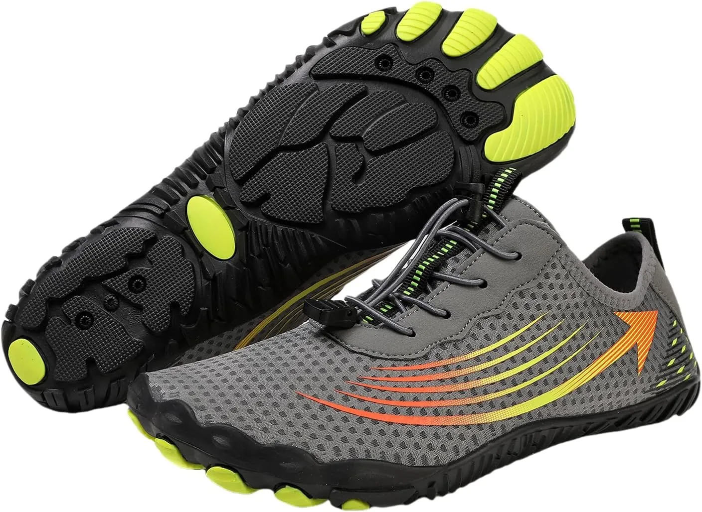 Barefoot Shoes for Women Men Wide Toe Box Healthy & Non-Slip Barefoot Shoes Athletic Footwear Waterproof Hiking Shoe Pro Barefoot Shoe Breathable Quick Dry Sneakers Unisex