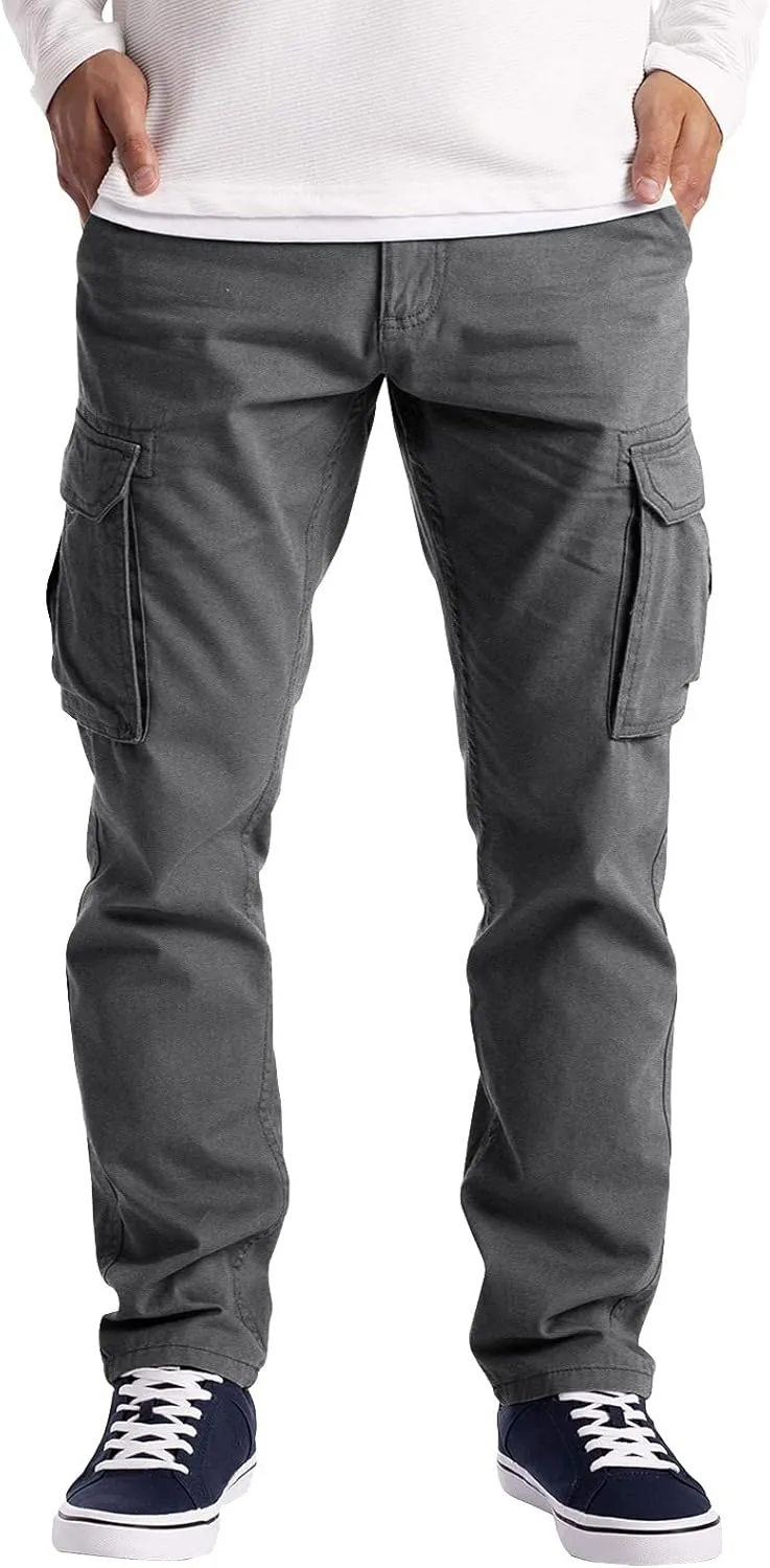 Cargo Sweatpants for Men Mens Lounge Pants Heavyweight Mens Fashion Athletic Joggers Pants Sweatpants Trousers Cotton
