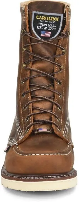 Carolina Men's 8" Amp Steel Toe Lacer Moc Toe