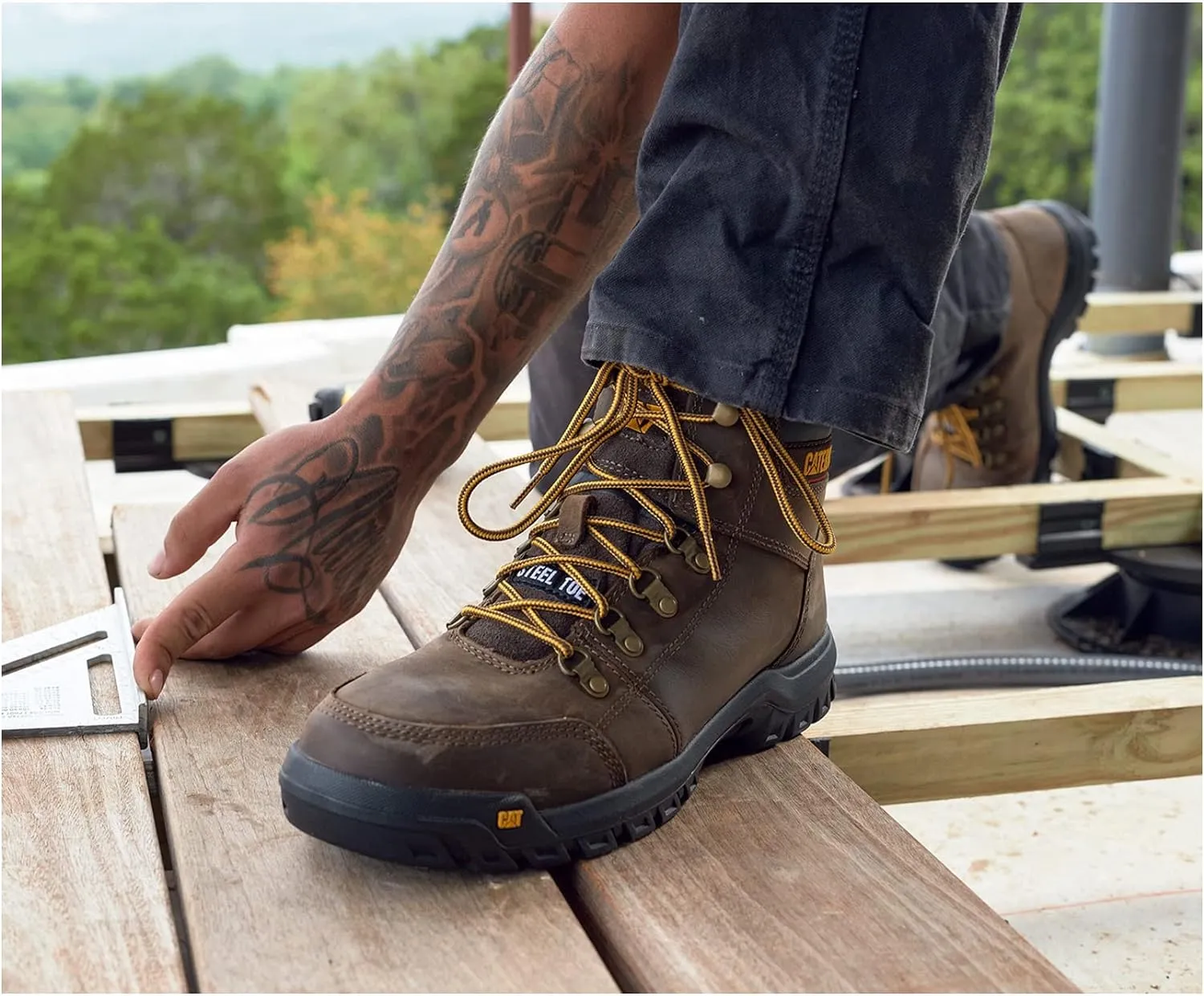 Cat Footwear Men's Outline St Work Boot