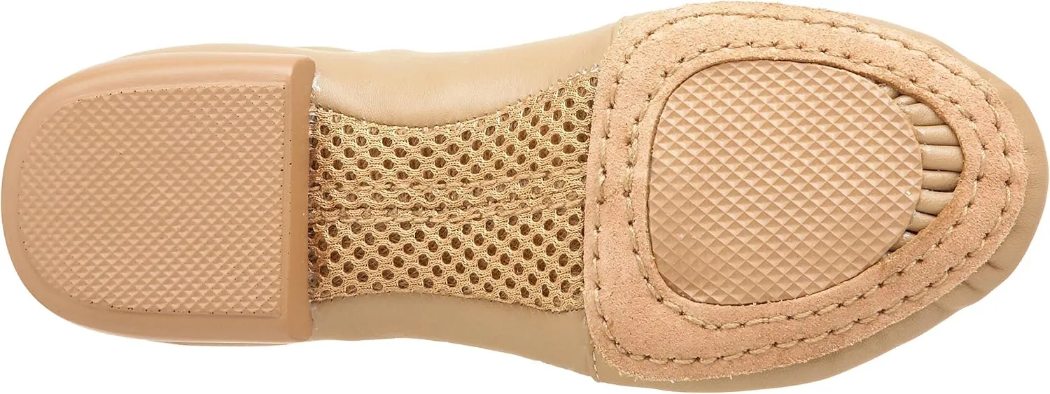 Dance Class Jb600 Caramel Leather Jazz Shoe W/Gore (Little Kid/Big Kid)