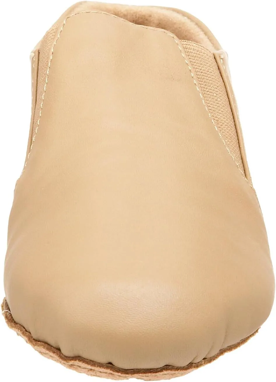 Dance Class Jb600 Caramel Leather Jazz Shoe W/Gore (Little Kid/Big Kid)