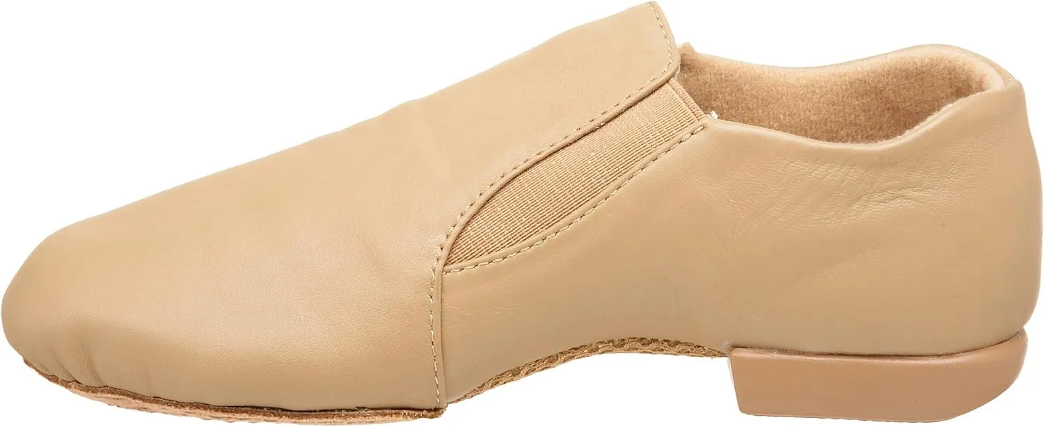 Dance Class Jb600 Caramel Leather Jazz Shoe W/Gore (Little Kid/Big Kid)