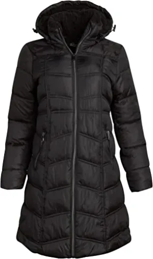 Down Blend Jacket W Woobie T Black