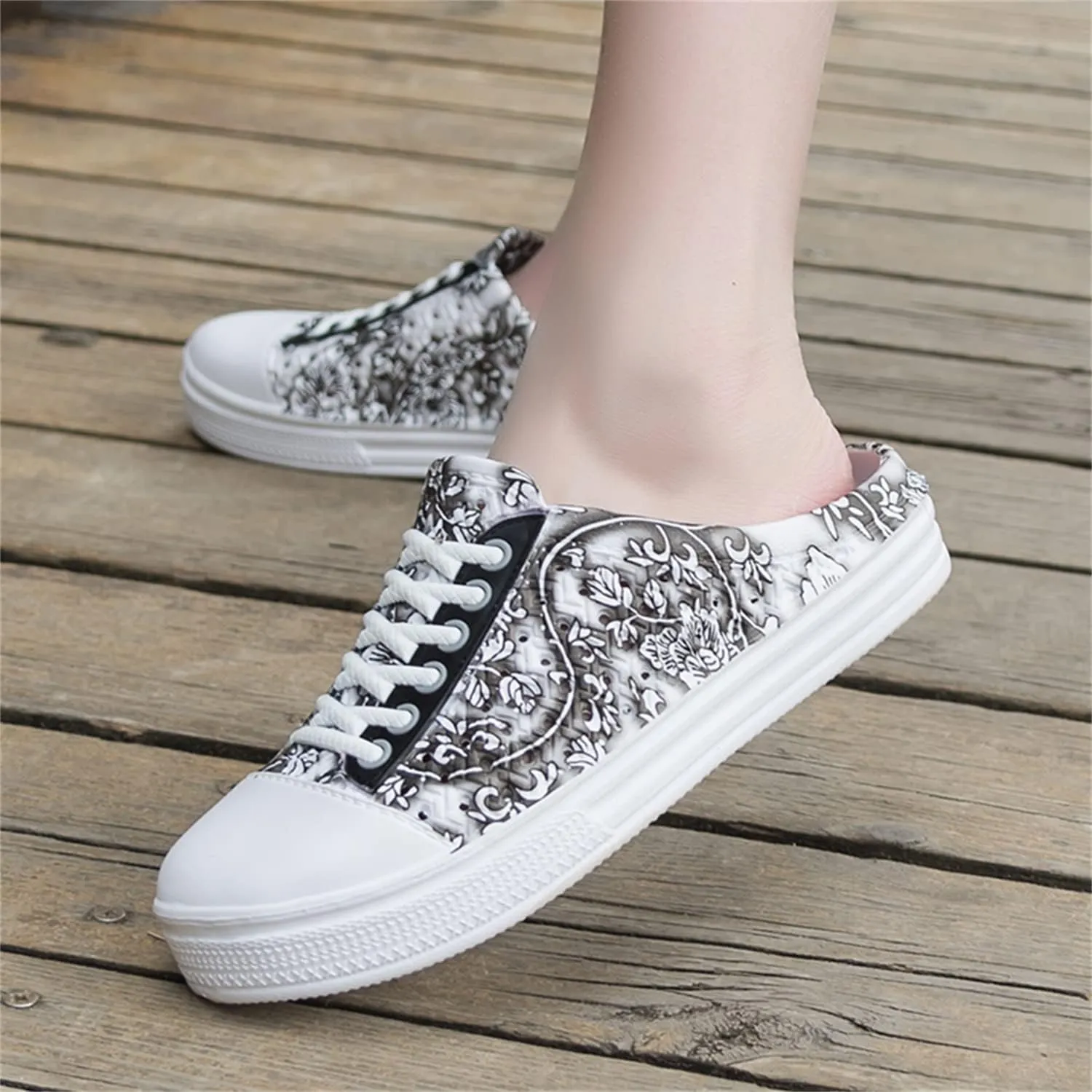 DRESER Women's Garden Clogs Breathable Shoes Bathing Shoes Beach Shoes Water Shoes Footwear Slippers Walking Shoes Home Travel Shoes