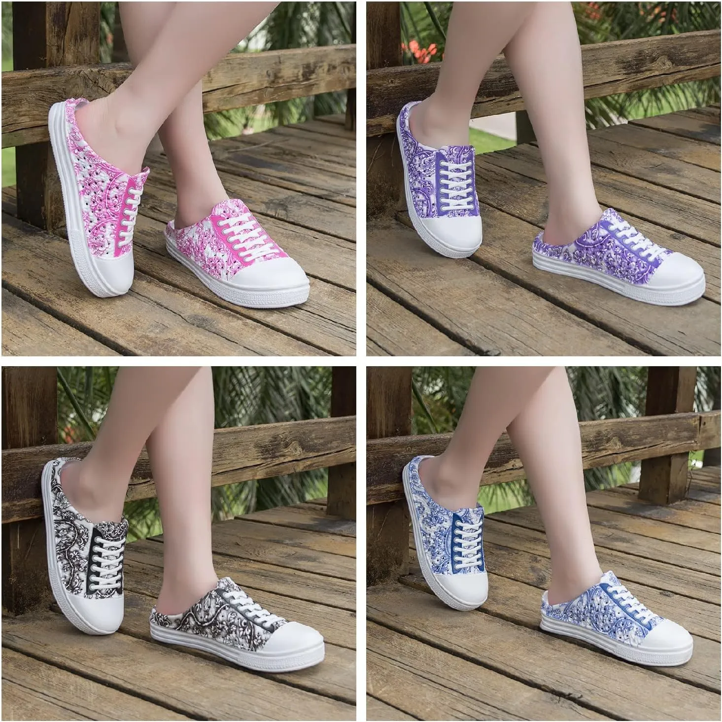 DRESER Women's Garden Clogs Breathable Shoes Bathing Shoes Beach Shoes Water Shoes Footwear Slippers Walking Shoes Home Travel Shoes