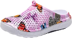 DRESER Women's Garden Clogs Breathable Shoes Bathing Shoes Beach Shoes Water Shoes Footwear Slippers Walking Shoes Home Travel Shoes