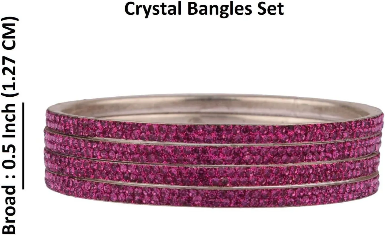 Efulgenz Rhinestone CZ Crystal Bracelet Bangles Jewelry for Women.