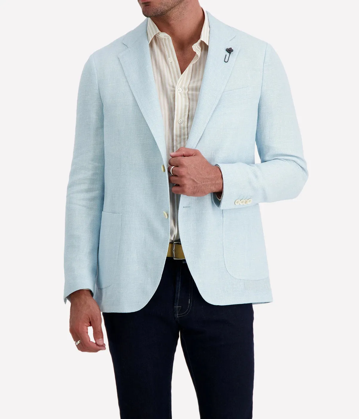 *FINAL SALE* Special Line Jacket in Baby Blue