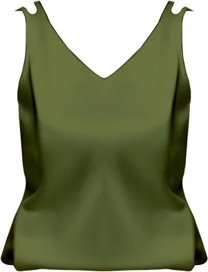 Flattering Tank Tops for Women V Neck Satin Silk Flowy 2025 Summer Outfits Plus Size Lightweight Loose Fit Clothes