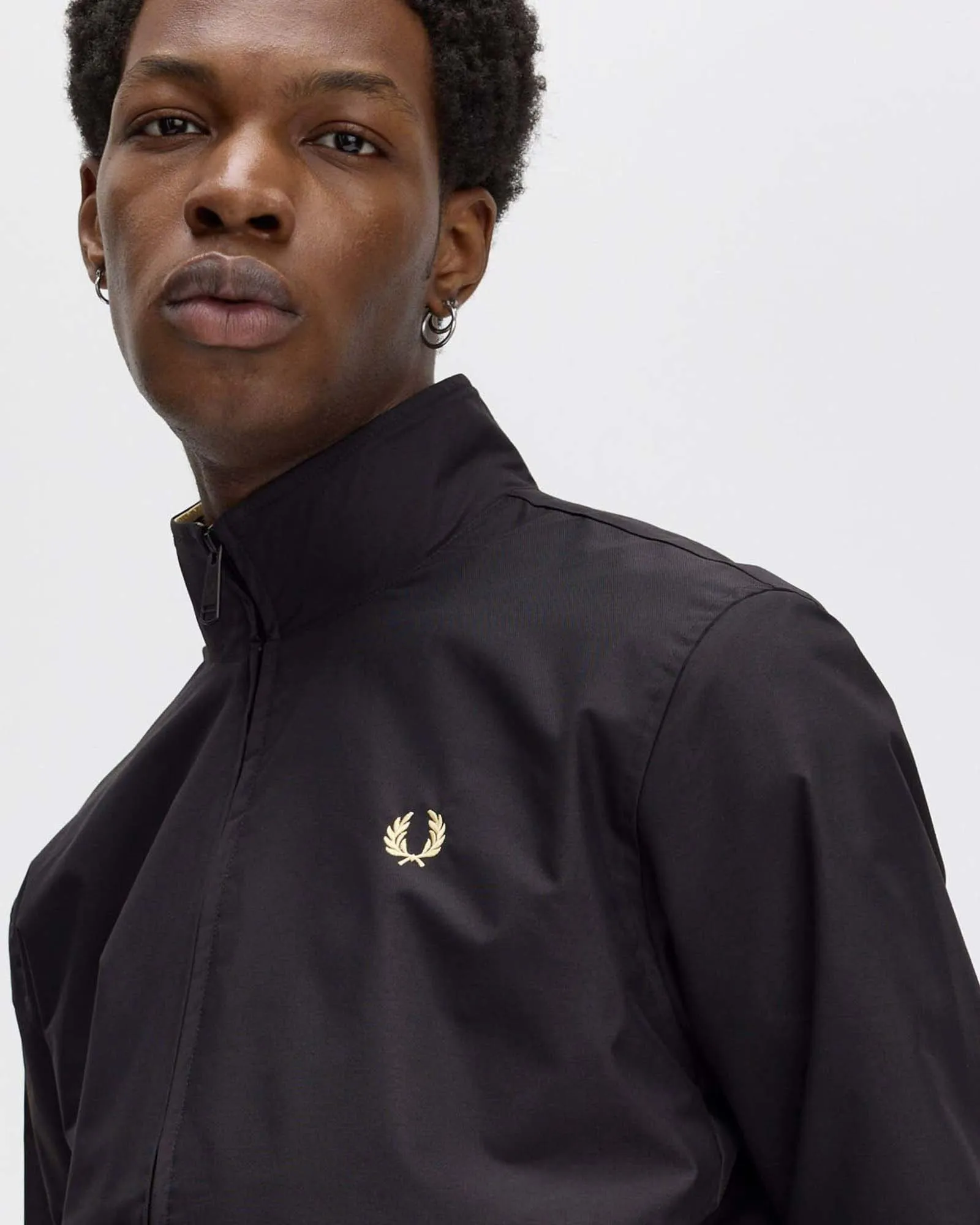 Fred Perry Brentham Jacket - Black