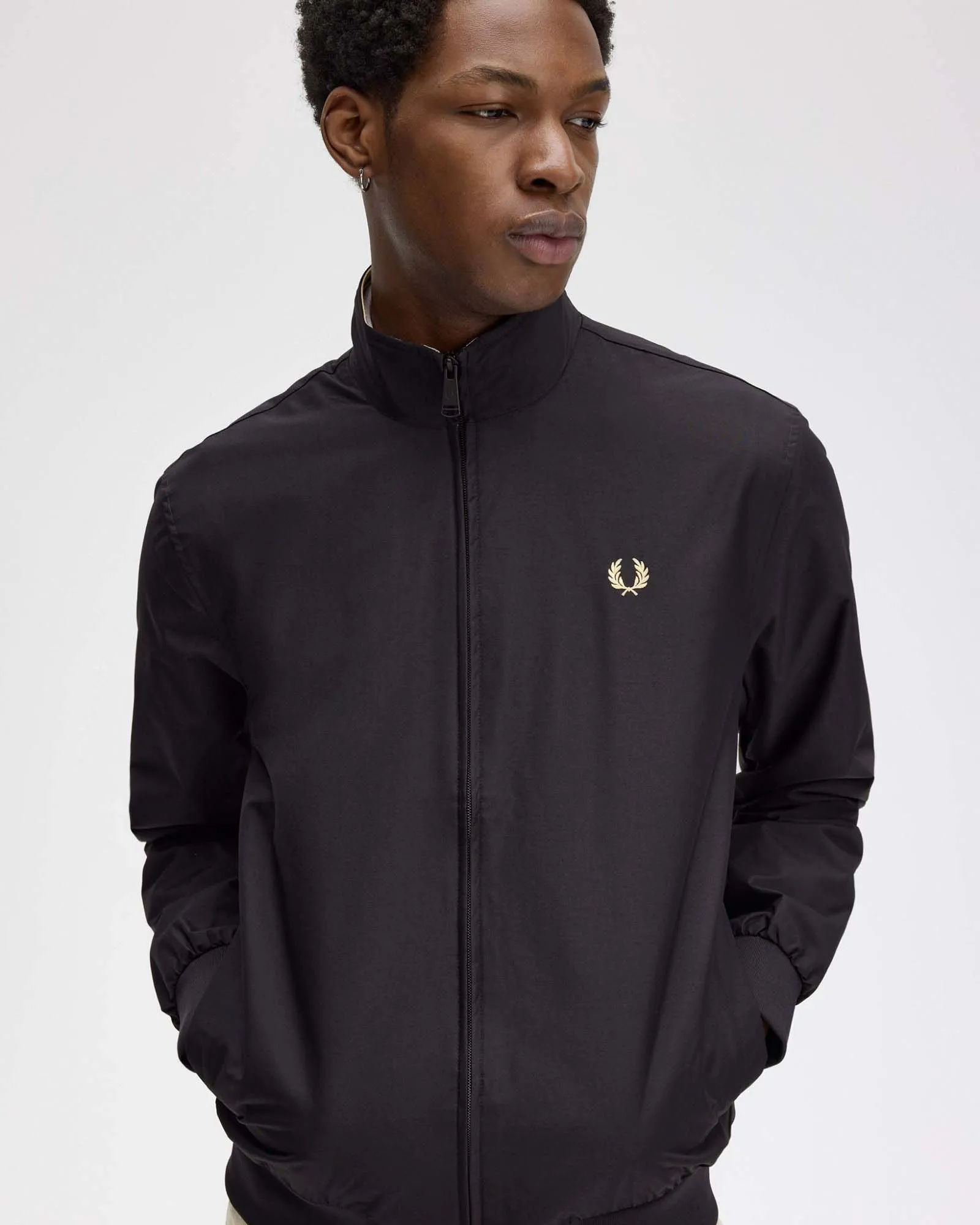 Fred Perry Brentham Jacket - Black