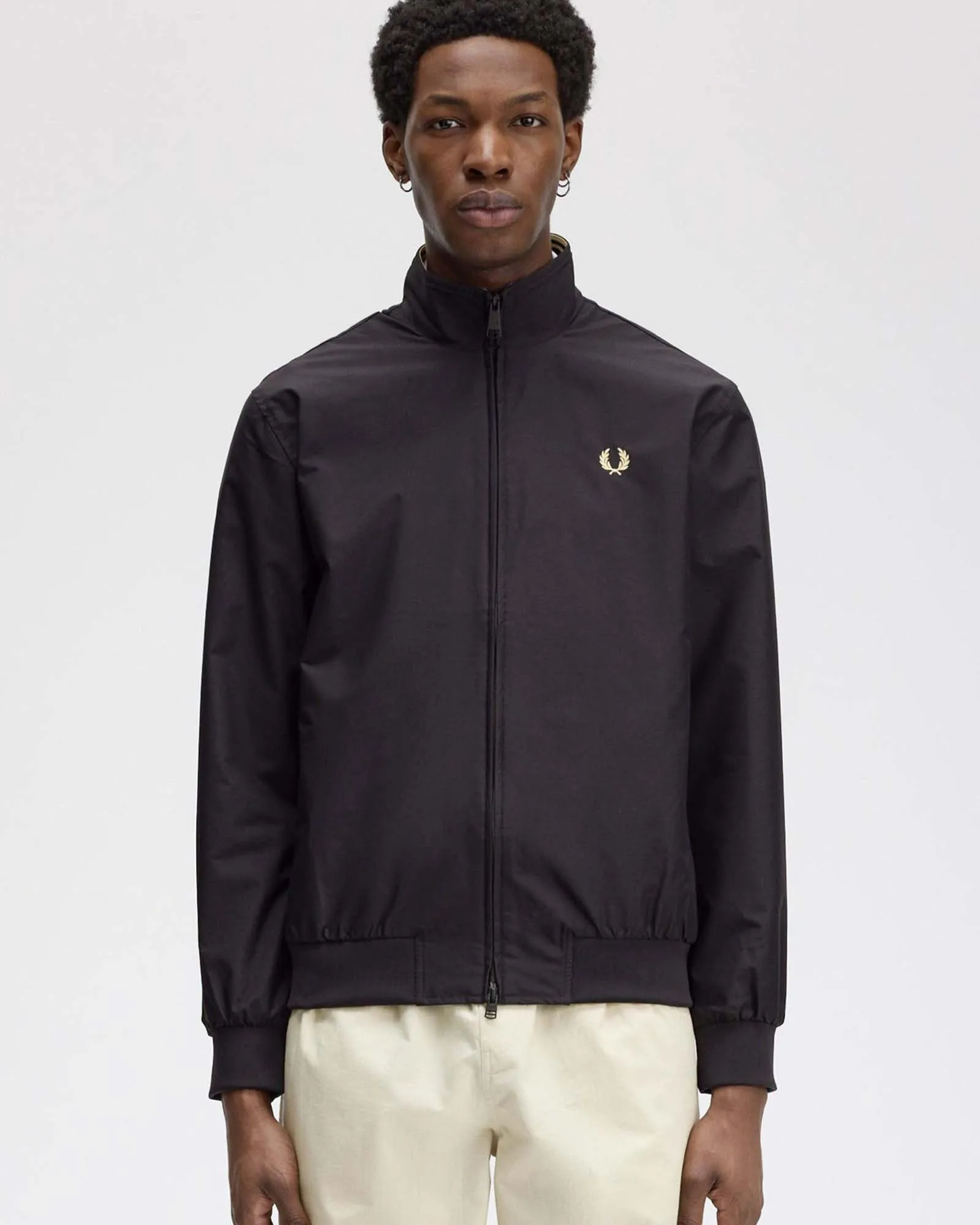 Fred Perry Brentham Jacket - Black