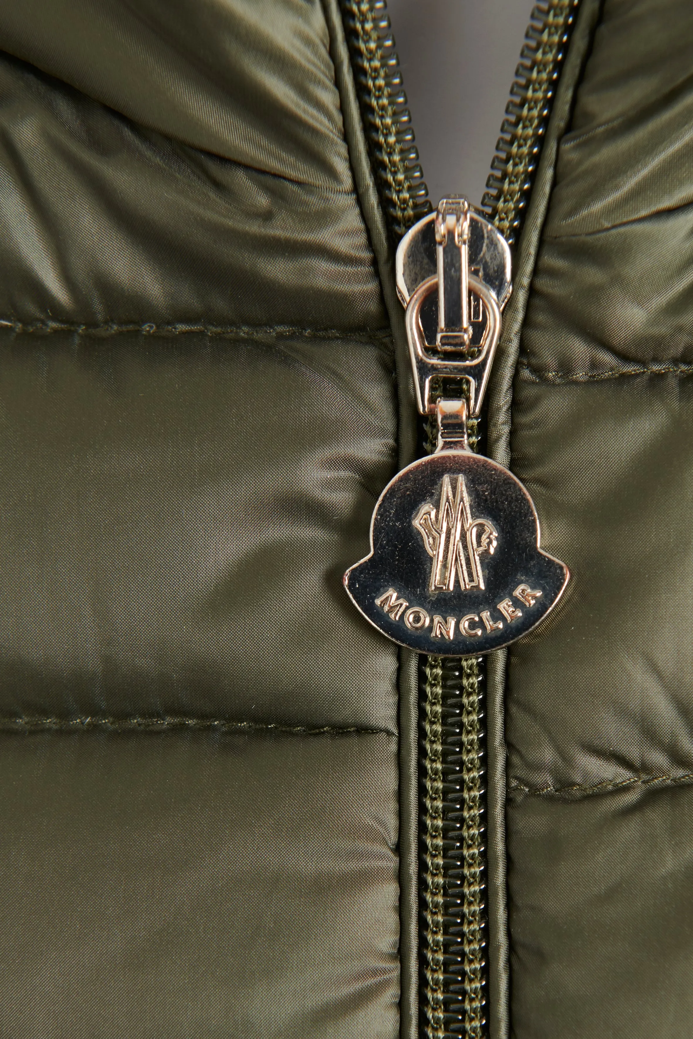 Green Aminta Preowned Down Jacket