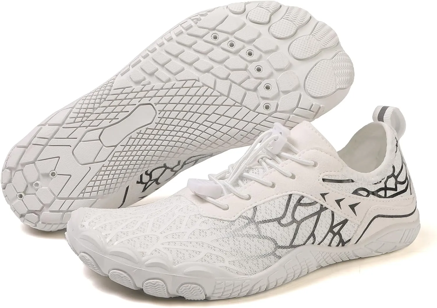 Hike Barefoot Shoes for Women Men, Pro Wide Toe Box, Healthy & Non Slip, Unisex Athletic Outdoor Hiking Footwear, Breathable Wide Toe Barefoot Shoes for Men Women, for Walking, Running, Hiking