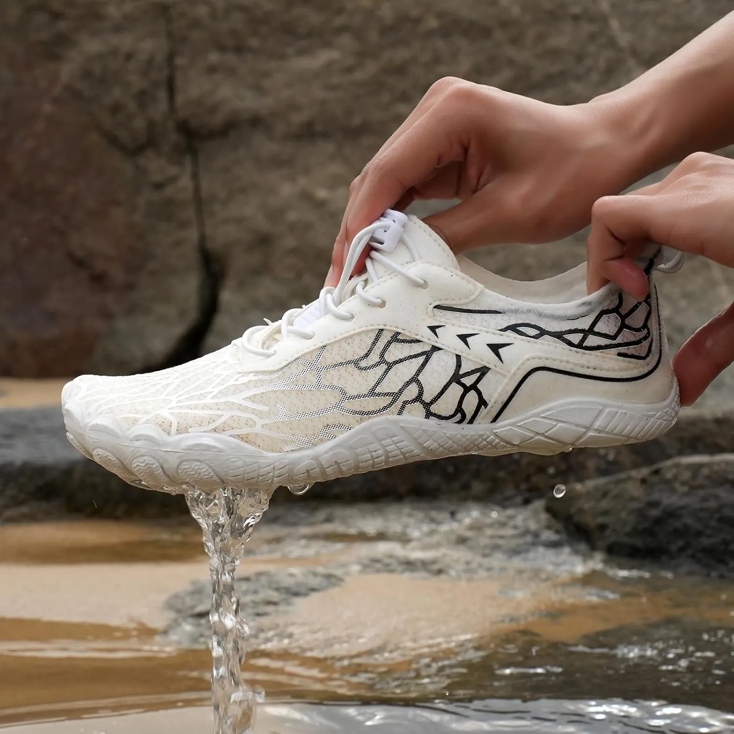 Hike Barefoot Shoes for Women Men, Pro Wide Toe Box, Healthy & Non Slip, Unisex Athletic Outdoor Hiking Footwear, Breathable Wide Toe Barefoot Shoes for Men Women, for Walking, Running, Hiking