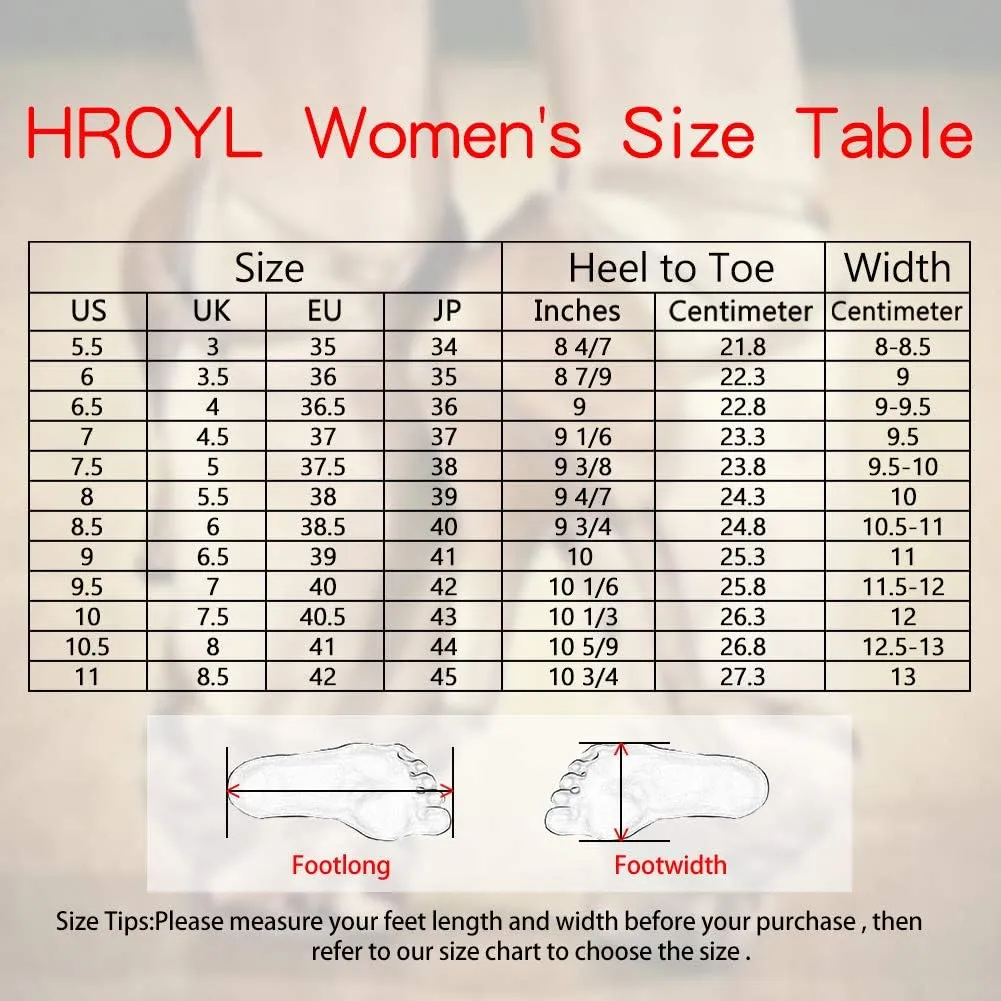 HROYL Womens Closed Toe Latin Salsa Ballroom Dance Shoes,Model 516/117/189
