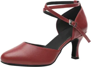 HROYL Womens Closed Toe Latin Salsa Ballroom Dance Shoes,Model 516/117/189